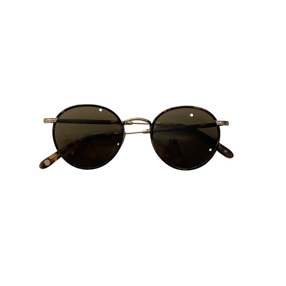 Garrett Leight Wilson Sunglasses in Spotted Brown Shell - Picture 1 of 4